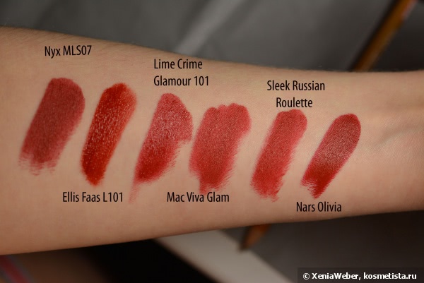 Nyx Matte Lipstick Mls07 Alabama