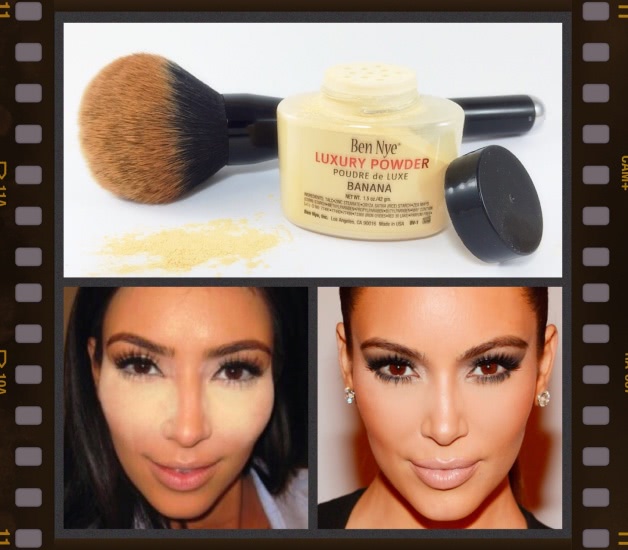 Ben Nye Luxury Powder, в оттенках Banana и Cameo