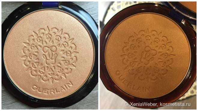 Guerlain Xmas 2016. Метеориты. Бронзер. Тени. Лайнер