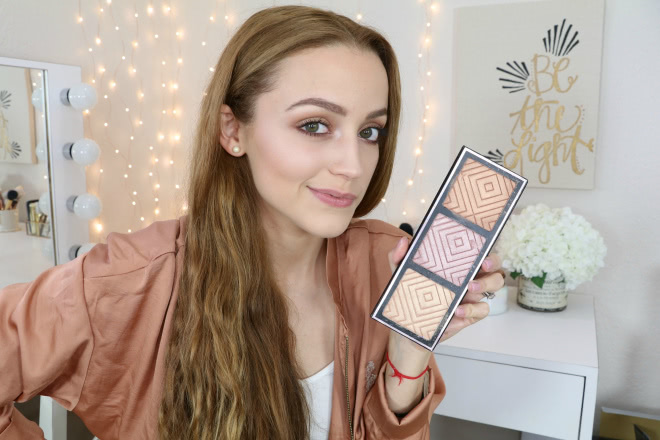 Kathleen Lights & Makeupgeek Highlighter Palette
