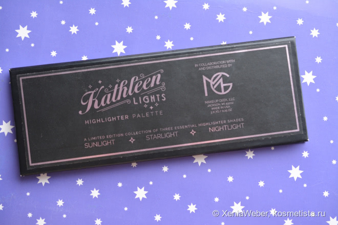 Kathleen Lights & Makeupgeek Highlighter Palette