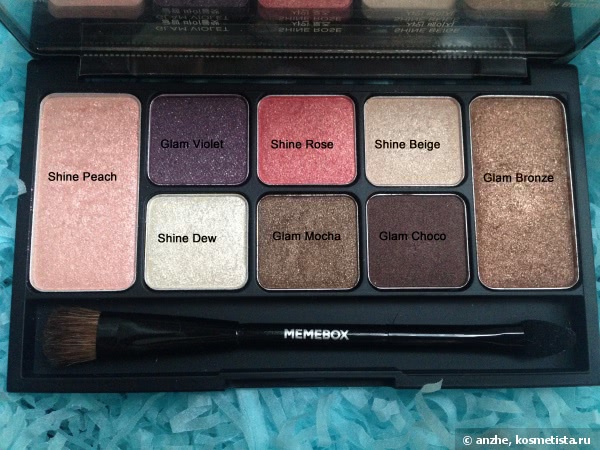 Представляю вашему вниманию две достойные палетки Memebox X Pony: Shine Easy Glam Eyeshadow Palette 1 & 2