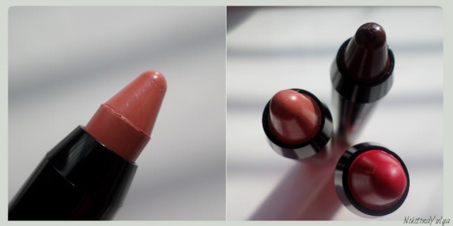Помада-карандаш для губ Avon Ultra Color Lip Crayon в оттенках Fairest Nude/Прекрасный телесный (27660), Plum Perfect/Идеальный сливовый (27656), Cherry Picked/Спелый вишневый (27655)