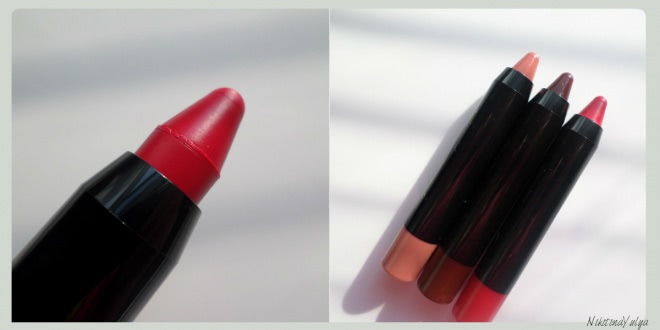 Помада-карандаш для губ Avon Ultra Color Lip Crayon в оттенках Fairest Nude/Прекрасный телесный (27660), Plum Perfect/Идеальный сливовый (27656), Cherry Picked/Спелый вишневый (27655)