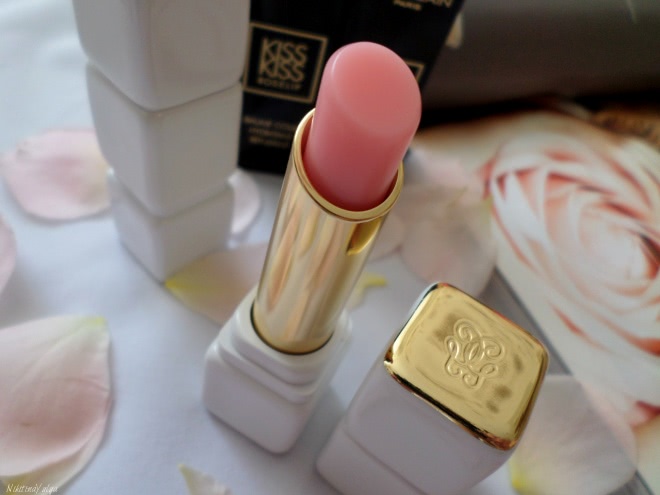 Увлажняющая и придающая объем помада-бальзам Guerlain Kiss Kiss Roselip Hydrating & Plumping Tinted Lip Balm в оттенках #R371 Morning Rose и #R372 Chic Pink