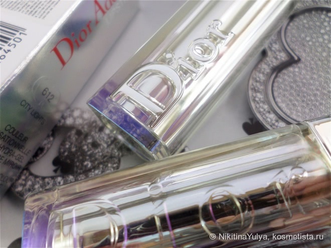 Апгрейд Addict. Губная помада Dior Addict Lipstick Hydra Gel Core Mirror Shine в оттенке # 612 City Lights
