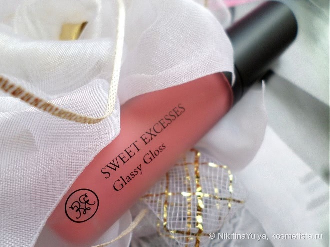 Блеск для губ Rouge Bunny Rouge Glassy Gloss Sweet Excesses, #078 Rhubarb Custard