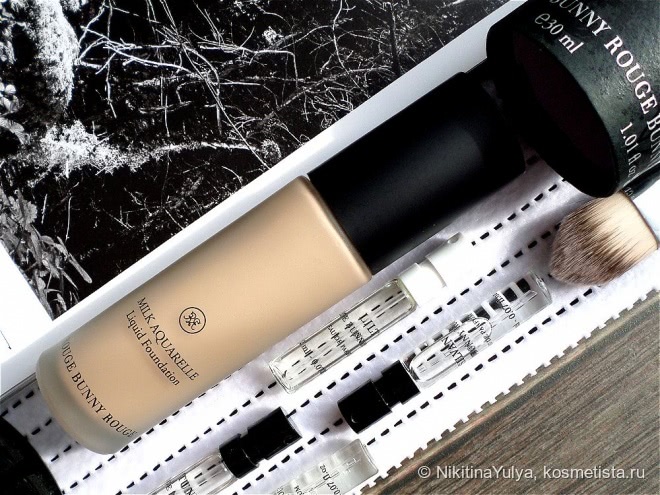 Тональная эмульсия Rouge Bunny Rouge Milk Aquarelle Liquid Foundation, # 027 Hazelnut Milk Parfait