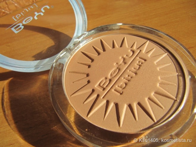 Хорошая бронзовая пудра для светлолицых рыжиков - Beyu sun powder
