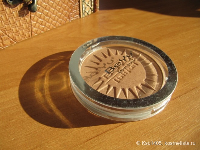 Хорошая бронзовая пудра для светлолицых рыжиков - Beyu sun powder