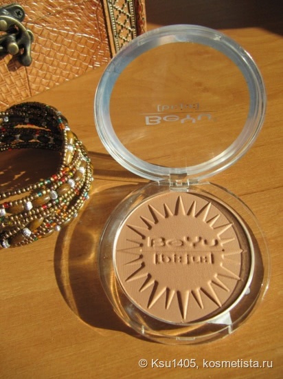 Хорошая бронзовая пудра для светлолицых рыжиков - Beyu sun powder