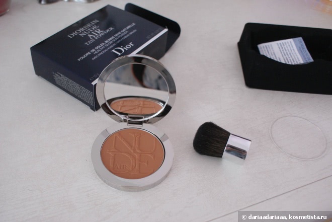 Бронзер из весенней линейки Dior Diorskin Nude Air Tan Powder 003 Cinnamon