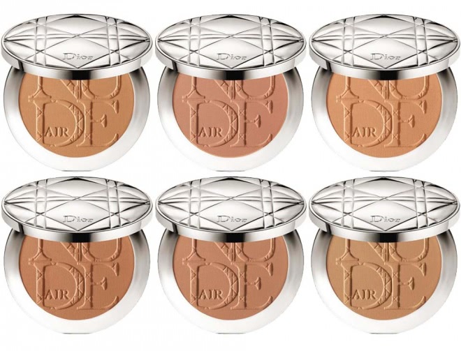 Бронзер из весенней линейки Dior Diorskin Nude Air Tan Powder 003 Cinnamon