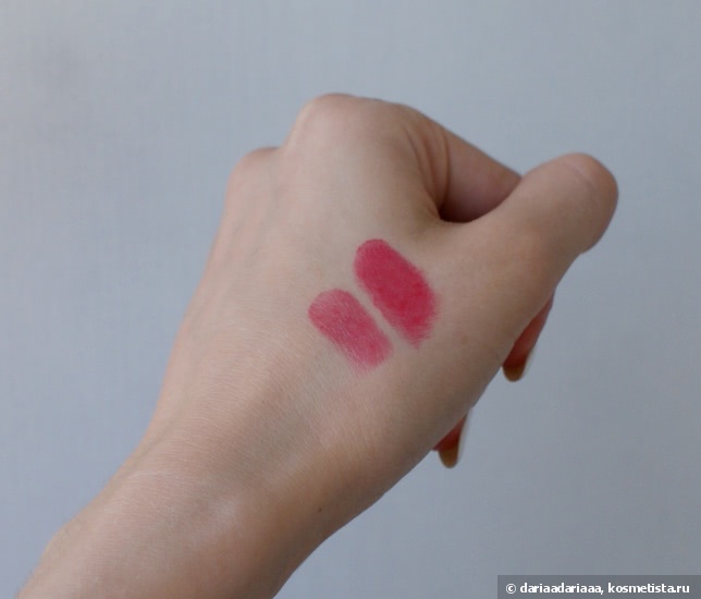 Помады для лета от Л'Этуаль Rouge Desir #411 Princesse и # 414 Dolce Vita
