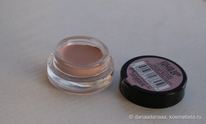И тени, и база - Maybelline Color Tattoo # 91 Creme De Rose