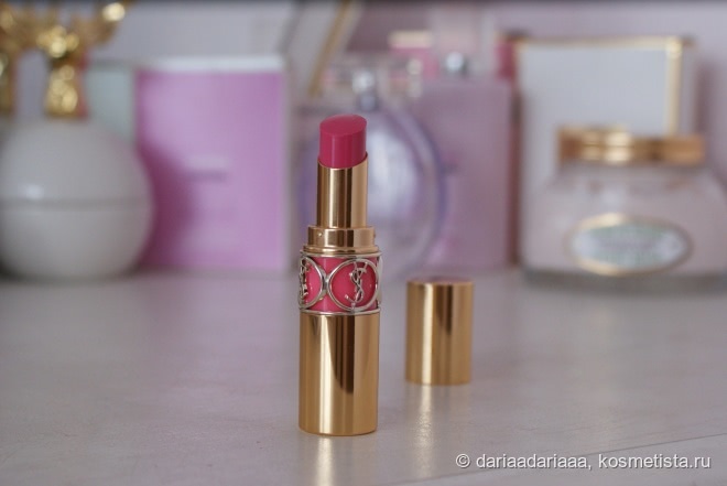 Моя весенняя новинка YSL Rouge Volupte Shine Oil-in-Stick #51 Rose Saharienne