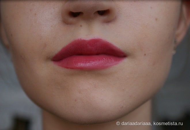 Кисель на губах с Dior Rouge Dior Brillant #760 Times Square