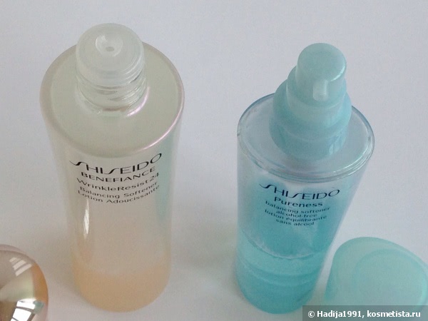 Весна с Shiseido. Shiseido Benefiance Extra Creamy Cleansing Foam & Shiseido Benefiance WrinkleResist24 Balancing Softener
