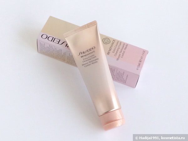 Весна с Shiseido. Shiseido Benefiance Extra Creamy Cleansing Foam & Shiseido Benefiance WrinkleResist24 Balancing Softener