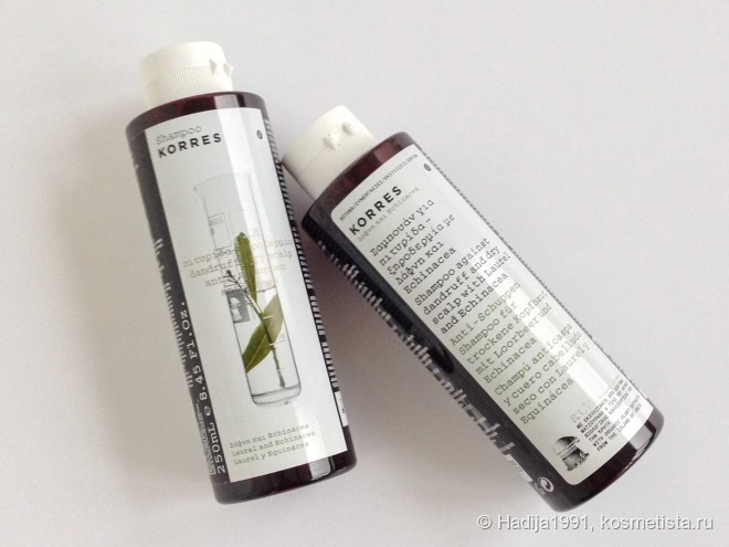 Неожиданное знакомство с Korres Laurel & Echinacea Shampoo
