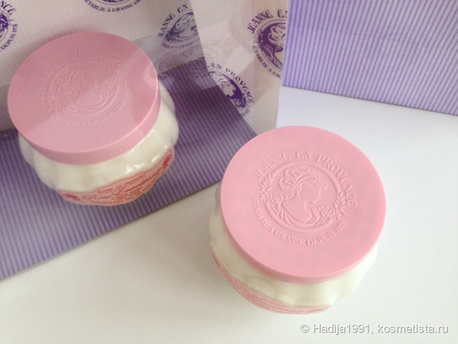 Чарующая роза. Jeanne en Provence Crème Corps ultra riche Rose Envoûtante