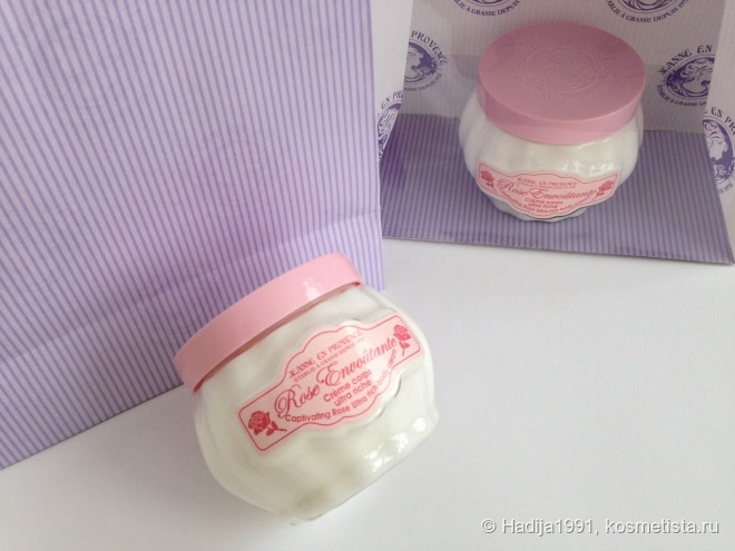Чарующая роза. Jeanne en Provence Crème Corps ultra riche Rose Envoûtante