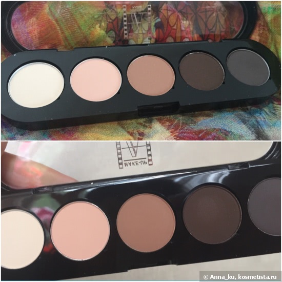 Палетка теней Make Up Atelier T22