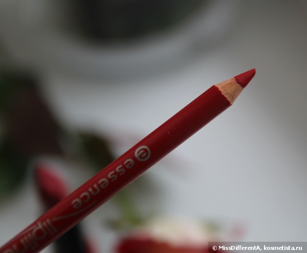 Двое идеальных: Стойкая матовая губная помада Essence Long Lasting Lipstick #14 Adorable Matt. Карандаш для губ Essence Lipliner #14 Femme Fatale