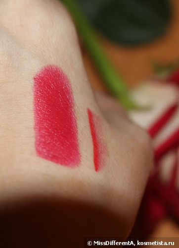 Двое идеальных: Стойкая матовая губная помада Essence Long Lasting Lipstick #14 Adorable Matt. Карандаш для губ Essence Lipliner #14 Femme Fatale
