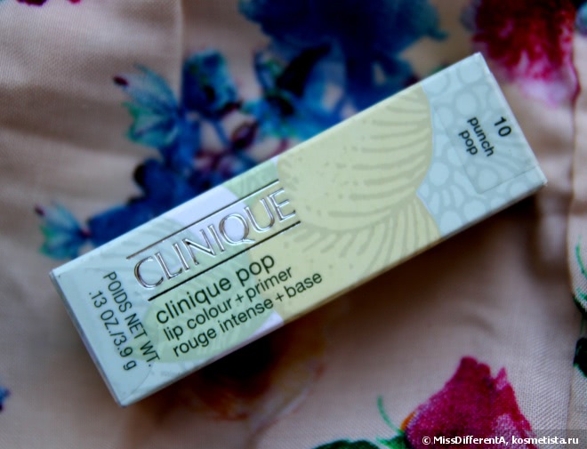Девичий розовый: Clinique pop lip colour+primer rouge intense + base #10 Punch Pop