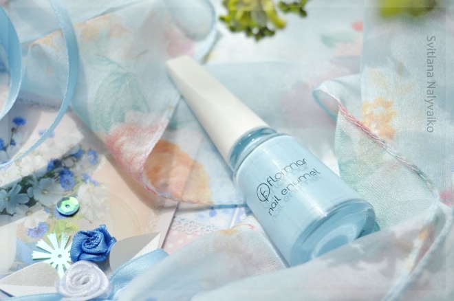 Весеннее небо. Лак для ногтей Flormar Nail Enamel в оттенке №423