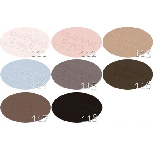 Бронзовая патина. Устойчивые моно-тени для век Vivienne Sabo Paris Petite Jeux Eye Shadow Longlasting в оттенке 117