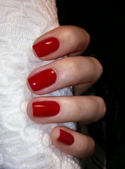 Классный красный Ja-De Crystal Glow nail enamel 342