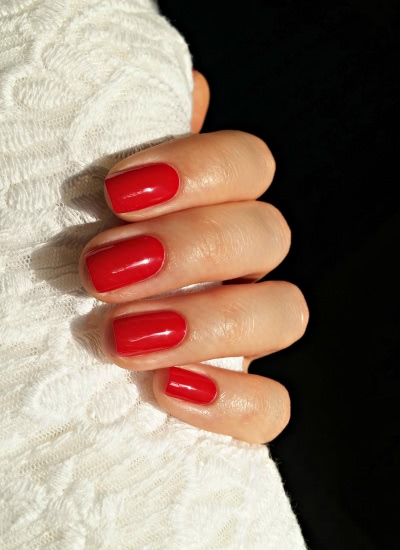 Классный красный Ja-De Crystal Glow nail enamel 342