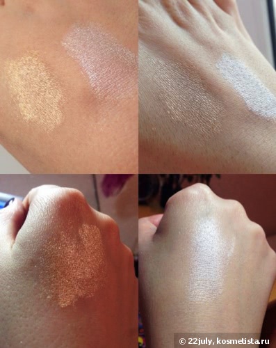 Жемчужинки - рассыпчатые пигменты Nyx Ultra Pearl Mania в оттенках - 03 White Pearl и 01 Nude Pearl