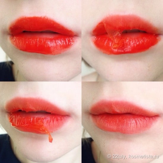 Татуировка для губ THE Saem Saemmul Wrapping Tint в оттенке Sweet Orange