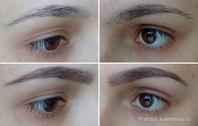 Красивые брови с Pupa Eyebrow Definition Cream в оттенке #003 Cocoa