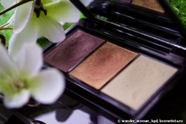 Весна всегда со мной,даже противной дождливой зимой!Shiseido Luminizing Satin Eye Color Trio RD 299 (Beach Grass)