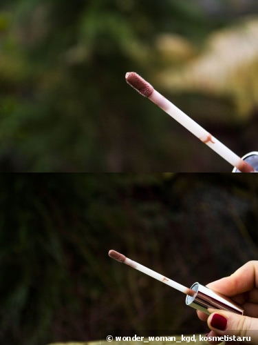 В поисках идела:Блеск для губ Kiko 3D instant volume lip gloss в оттенке 216 Pearly Hazelnut