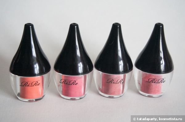 Пудра для губ Rire Lip Powder 01. Orange Pop, 02. Hop Plum, 03. Sugar Rose, 04. Fashion Red