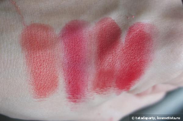 Пудра для губ Rire Lip Powder 01. Orange Pop, 02. Hop Plum, 03. Sugar Rose, 04. Fashion Red