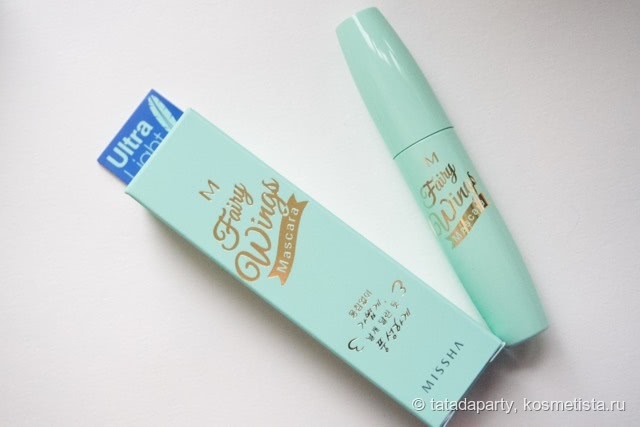 Термотушь для ресниц Missha Fairy Wings Mascara Mint (Black)