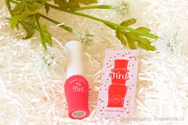 Etude House Fresh Cherry Tint PK002 Hot pink & RD301Red