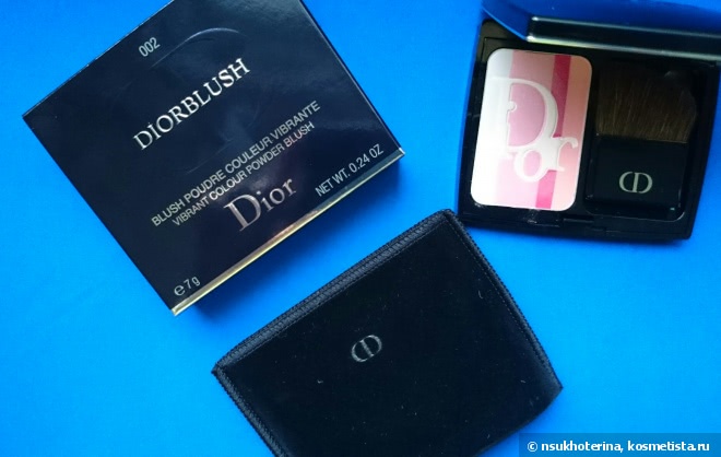 Новые румяна Dior, посмотрим?