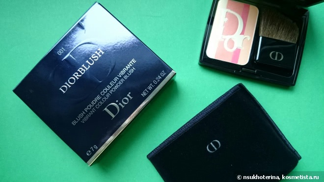 Новые румяна Dior, посмотрим?