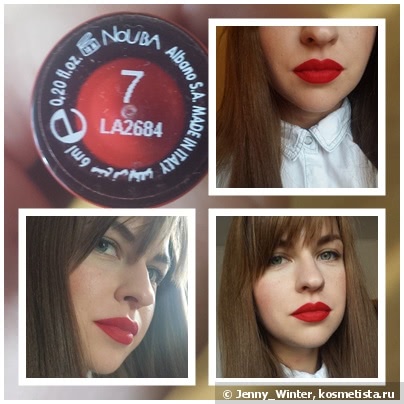 Ещё один пост про матовые красные помады. Sleek MakeUp Matte Me #434 Party Pink, Nouba Millebaci #7, #28