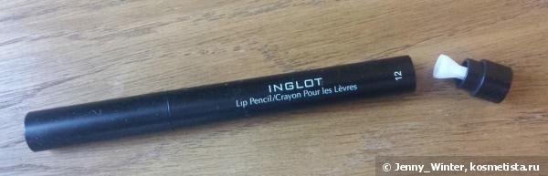 Inglot Lipstick Rouge a Levres # 417, Inglot AMC Lip Pencil # 12 или как я