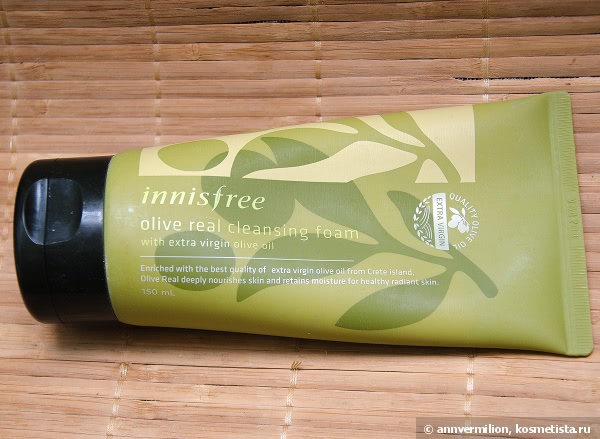 Любите оливковое масло? Попробуйте его в Innisfree Olive Real Cleansing Foam