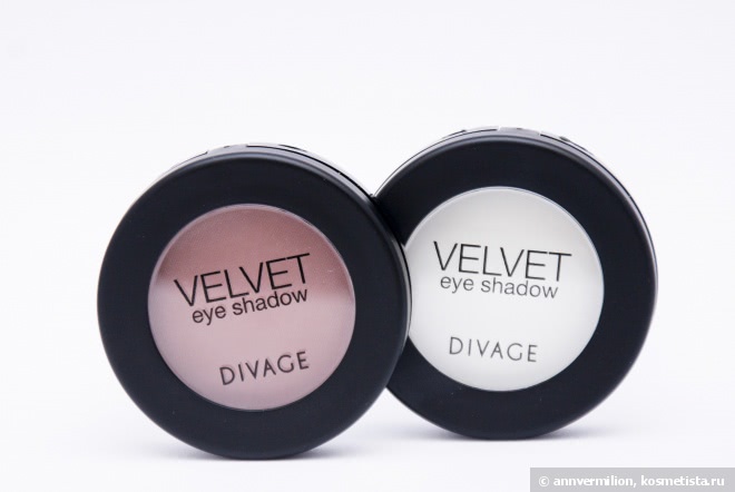 Матовые тени Divage Velvet eye shadow №7303 №7307