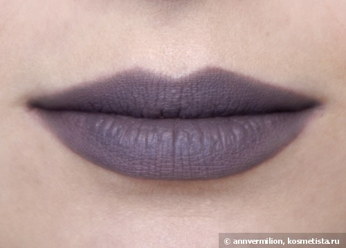Grey-mania или Inglot Black Swan Collection Matte Lipstick #436